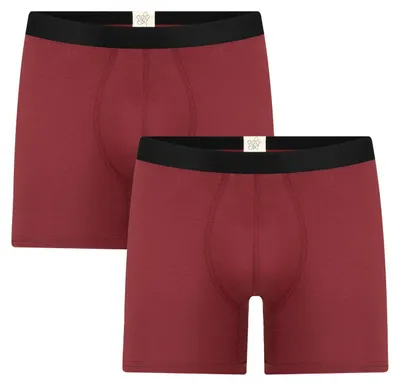 Produktbild von Bio-Baumwoll-Herren Long Trunks - 2er Pack