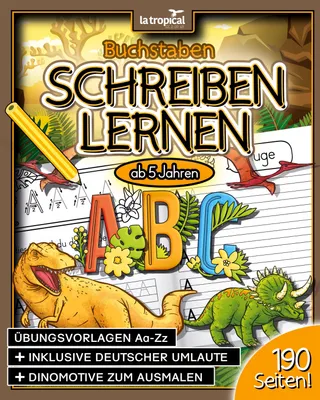Produktbild von Buchstaben schreiben lernen ab 5 Jahren