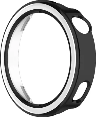 Immagine prodotto di Cassa per orologio INF PC in Vetroceramica cava bianca, compatibile con Huawei Watch GT6 41 mm e GT5 41 mm - Nero