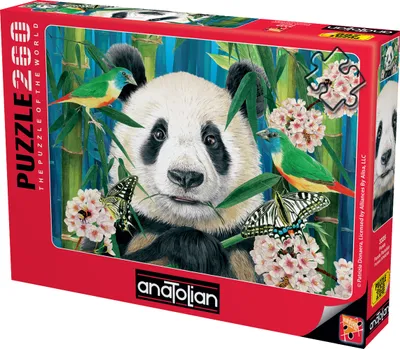 Immagine prodotto di Puzzle ANATOLIANI Panda in Paradiso 260 pezzi