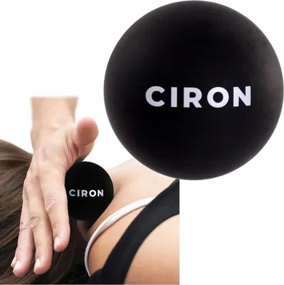 Obrázek produktu pro CIRON Masážní míč jednoduchý černý
