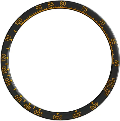 Obrázek produktu pro INF Černo-oranžový rámeček pro Fenix 8 (43 mm) – barevná edice