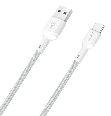 Produktbild von Dudao L9T 5A USB-A - USB-C Kabel 1m - Weiß