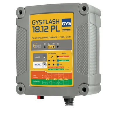 Immagine prodotto di GYS Caricabatterie GYSFLASH 18.12 PL 026926