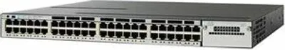 Produktbild von Cisco Catalyst 3750X, Managed, L2, Gigabit Ethernet (10/100/1000), Vollduplex, Rack-Einbau, 1U