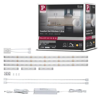 Image de Paulmann MaxLED 500 LED Strip Warmweiß Basisset