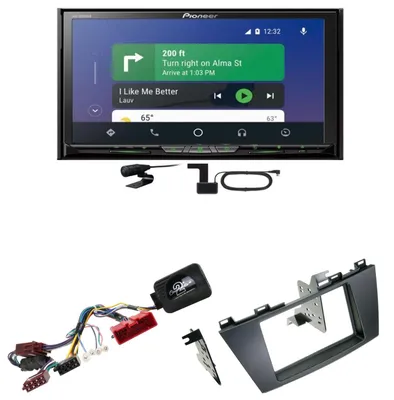 Produktbild von Pioneer AVH-Z9200DAB DAB+ CarPlay Android Auto USB CD Einbauset für Mazda 5 CW