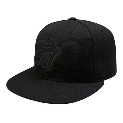 Produktbild von The Rolling Stones - "Classic Tongue" Snapback Mütze für Herren/Damen Uni RO6944 (Einheitsgröße) (Schwarz)