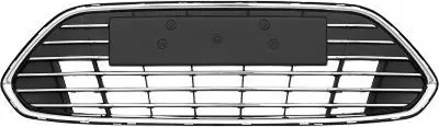 Produktbild von DIEDERICHS Lüftungsgitter Grill Stoßfänger für FORD MONDEO IV Turnier (BA7) Chrom/Schwarz Chrom