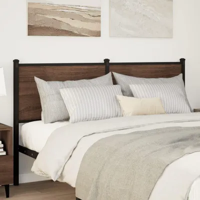 Image de VidaXL 4007797, Brun, Chêne, Acier, Bois, 135 cm, 1420 mm, 91,5 cm, 30 mm