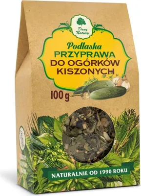 PRZYPRAWA DO OGÓRKÓW KISZONYCH 100 g - DARY NATURY