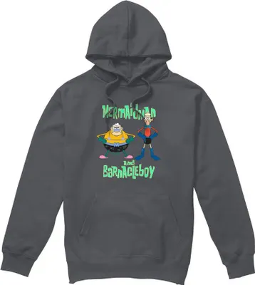 Immagine prodotto di SpongeBob SquarePants - Felpa con cappuccio da uomo TV8820 (L) (Charcoal)