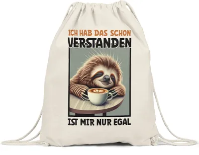 Produktbild von Ich hab das schon verstanden ist mir nur egal Turnbeutel Ironie Witzig Arbeitskollege