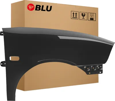 Produktbild von BLU Kotflügel Passend für Seat Ibiza Cordoba (6L - III 3. Generation) LW7Z Rechts Grau Grau Track | 2002-2008 | Vorderseite Vorne | Lackiert | Einbaufertig