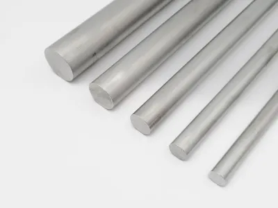 Obrázok produktu pre Hliník AlMgSi0,5 (EN AW-6060) Kruhové tyče, priemer: 30 mm, dĺžka: 350 mm