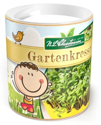 Produktbild von Dose Gartenkinder Gartenkresse | Kressesamen von N.L. Chrestensen