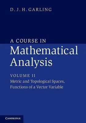 Immagine prodotto di A Course in Mathematical Analysis