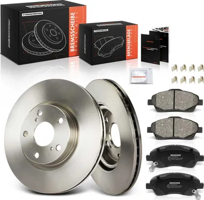 Image de Frankberg 2x disques de frein 4x plaquettes de frein avant pour Toyota Avensis Avensis Station Wagon Avensis Corolla Verso