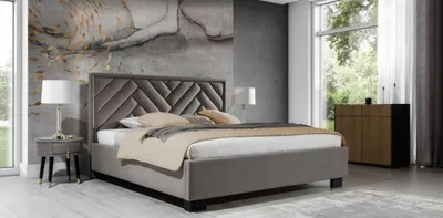 Obrázek produktu pro Čalouněný nábytek do postele nábytek do ložnice postele taupe hnědá 200x200cm sametová