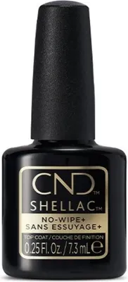 Immagine prodotto di CND Shellac No-wipe+top coat, incolore, 7,3ml