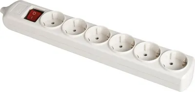 Image de Multiprise Solera 6 Prises Latérales Interrupteur Lumineux Et Prises Latérales - Solera