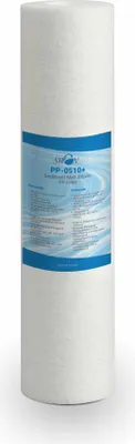 Produktbild von Bellerofonte Sedimentfilter Wasserfilter schmelzgeblasene Filter 10 Zoll 5 Mikron in Polypropylen. Entfernt Sand, Rostpartikel und schwebende Verunreinigungen bis zu 5 Mikron, 1 Stücke