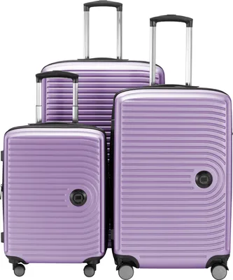 Produktbild von HAUPTSTADTKOFFER - Mitte - Koffer-Set 3 Trolley Hartschale, TSA, XXL Erweiterung, 4 Rollen (S, M & L),Flieder