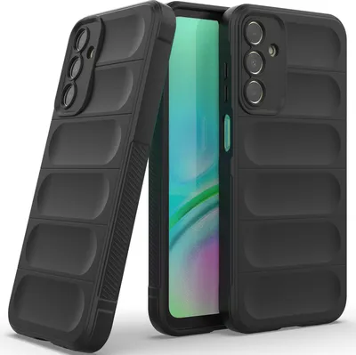 Produktbild von Handyhülle für Samsung Galaxy A15 Weich TPU Silikon Stossfest Anti-rutsch Hülle Schwarz