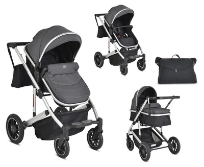 Produktbild von Moni Kombikinderwagen 2 in 1 Thira Babywanne, umbaubar, Sportsitz, Fußabdeckung