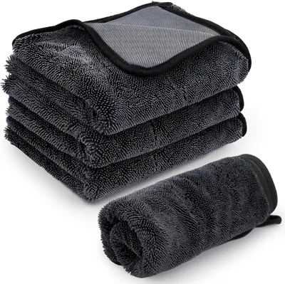 Produktbild von 6 Stš¹ck Tš¹cher Original, 40 * 60 cm Auto Trockentuch, Fast Dry Trockentuch, Fast Dry Trockentuch Fš¹r Die Dusche
