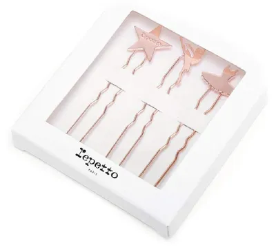 Immagine prodotto di REPETTO A0125, set di 3 spille per capelli, rosa, taglia unica