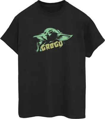 Obrázek produktu pro Star Wars - Dámské tričko "The Mandalorian The Child" BI45898 (XL) (černá)