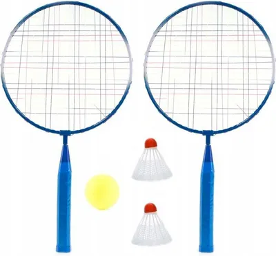 Obrázok produktu pre Badmintonová Sada Dve Rakety + Mička