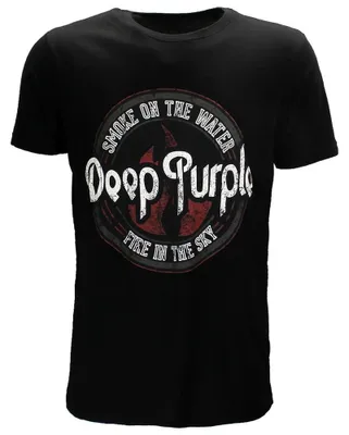 Produktbild von Deep Purple Smoke Circle T-Shirt Smoke Circle T-Shirt - XXL