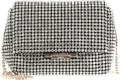 Produktbild von Ted Baker Abendtasche Umhängetasche Gliters Crystal Mini Cross Body Bag Silver silberfarben