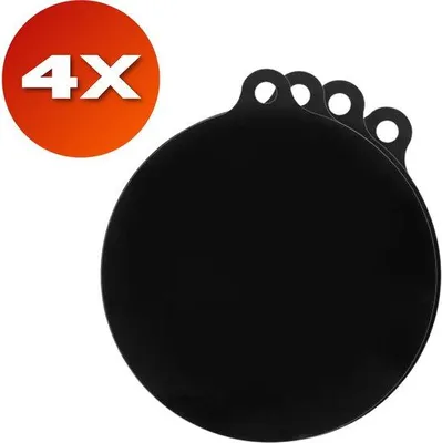 Produktbild von Induktions-Pfannenschutz-Set - 22CM - Widerstandsfähig bis 240 °C - Silikon - Schwarz
