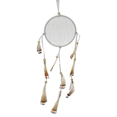 Produktbild von 10 cm x 35 cm Dreamcatcher Traumfänger Federn Indianer