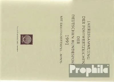Produktbild von Briefmarken BRD (BR.Deutschland) 1991 1991 gestempelt