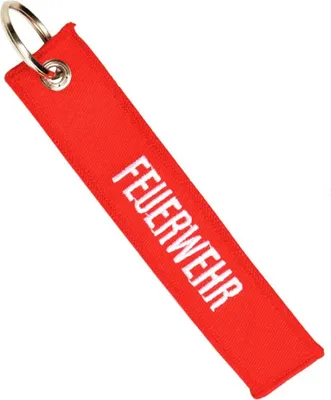 Produktbild von FEUERWEHR Schlüsselanhänger Freiwillige Jugend Berufs Retter Schlüssel #32224