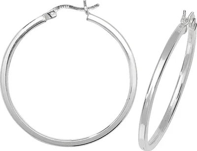 Produktbild von 925 Sterling Silber Damen - Paar Creolen - 30mm; TRS17706MM30