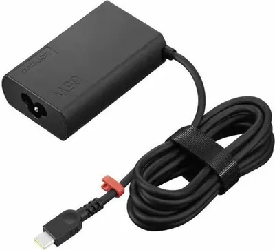 Produktbild von Lenovo - USB-C Netzteil - Wechselstrom 100-240 V - 65 Watt - Schwarz