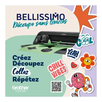 Produktbild von CT1 Bellissimo Brother – Schneidemaschine für Aufkleber