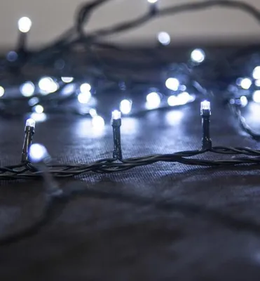 Productafbeelding van MagicHome kerstverlichting, slangenverlichting, 100 LED's, koud wit licht, 8 functies, 230 V, 50 Hz, met adapter, IP44, geschikt voor buitengebruik, verlichting, lengte 10 meter