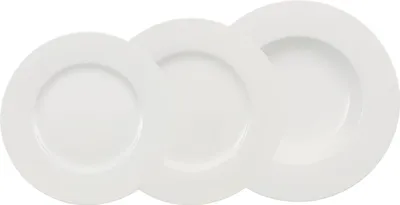 Produktbild von Villeroy & Boch Wonderful World White Tellerset 12tlg