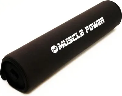 Produktbild von Muscle Power Nackenschutz für Olympische Stange Schwarz 44 cm