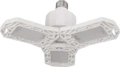 Obrázek produktu pro LED garážové světlo 6000K E26 E27 Deformovatelná stropní svítidla se 3 nastavitelnými panely pro tovární dílnu Tělocvična