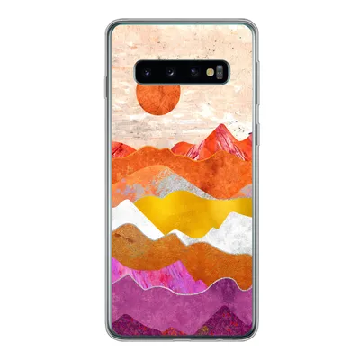 Produktbild von MuchoWow® Handyhülle Schutzhülle Hülle für Samsung Galaxy S10 Lesbisch - Stolz - Marmor Silikon Softcase Handy Hülle - Handytasche