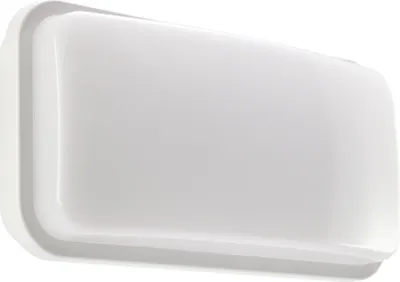 Produktbild von LED Außenwandleuchte IP55 23,6 cm breit Weiß eckig 4200 K neutralweißes Licht 1780 lm Außenwandlampe