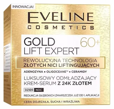 Image de Eveline Cosmetics Gold Lift Expert – crème visage, hydratant, régénérant – Carton de 8