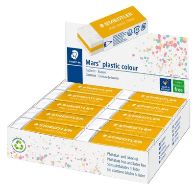 Obrázek produktu pro STAEDTLER® 52650E1-11 Gumy Mars, plastové, barevné